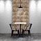 Ekena Millwork Belmont Boat Wood Mosaic Wall Tile, Natural Finish, 11 7/8"W x 11 7/8"H x 1/2"P WPW12X12BLMENA - alternate 3